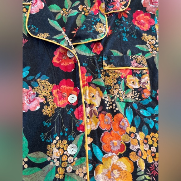 Johnny Was Camella Long Sleeve Floral Button Down Shirt Small - Picture 4 of 7